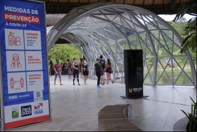 notícia: Parque do Utinga alerta para o cumprimento das medidas de prevenção à Covid-19