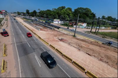notícia: Avanço das obras do BRT Metropolitano altera retorno de procissão; confira