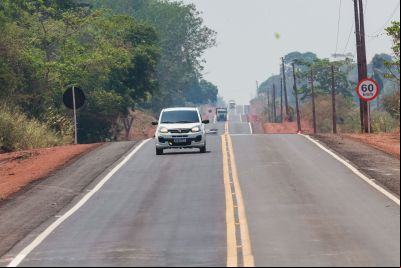 notícia: Em um ano, a reconstrução da PA-423 facilita escoamento da produção na Região do Baixo Amazonas