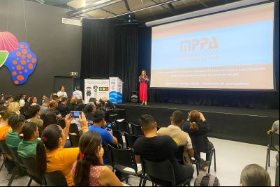 notícia: “Maio Laranja” é destaque em seminário realizado na UsiPaz Cabanagem