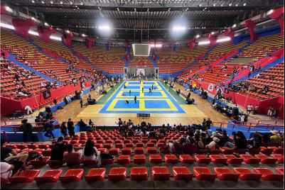 notícia: Arena Mangueirinho recebeu mais de mil atletas no Nacional BJJ de Jiu-Jitsu