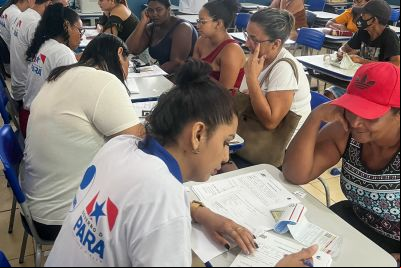 notícia: Ação do programa social 'Água Pará' garante novos cadastrados em Bragança 