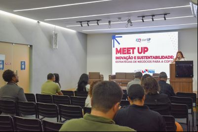 notícia: Startup Pará destaca inovação e potencial da bioeconomia em evento no PCT Guamá